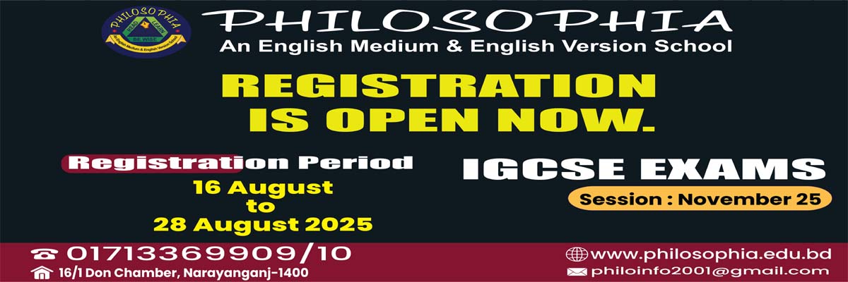 IGCSE registration is open now for session: November 25